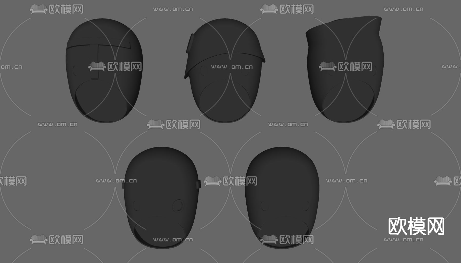 现代创意壁灯su模型