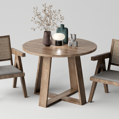 休闲桌椅精选su模型合辑