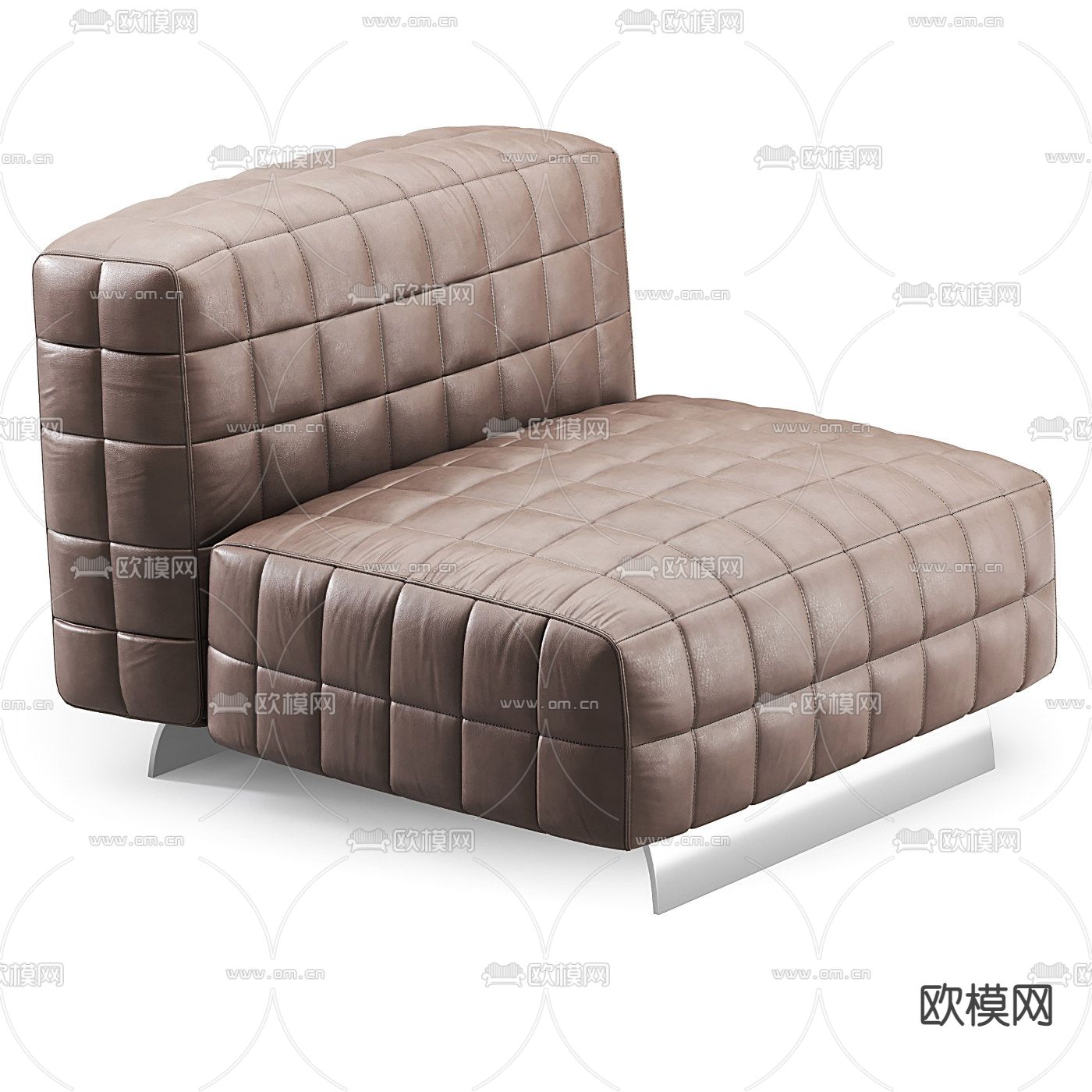 FLEXFORM 单人沙发3d模型下载（渲染图2）