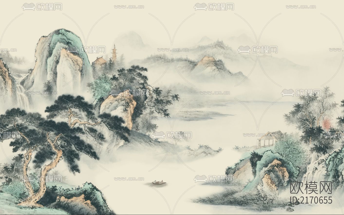 新中式壁纸