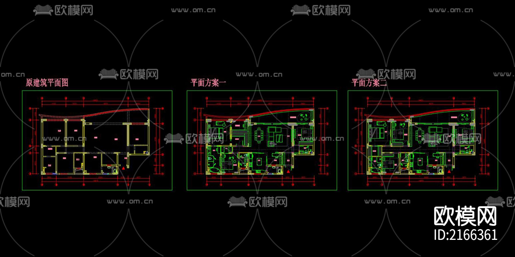 成都龙湖世纪峰景cad施工图下载