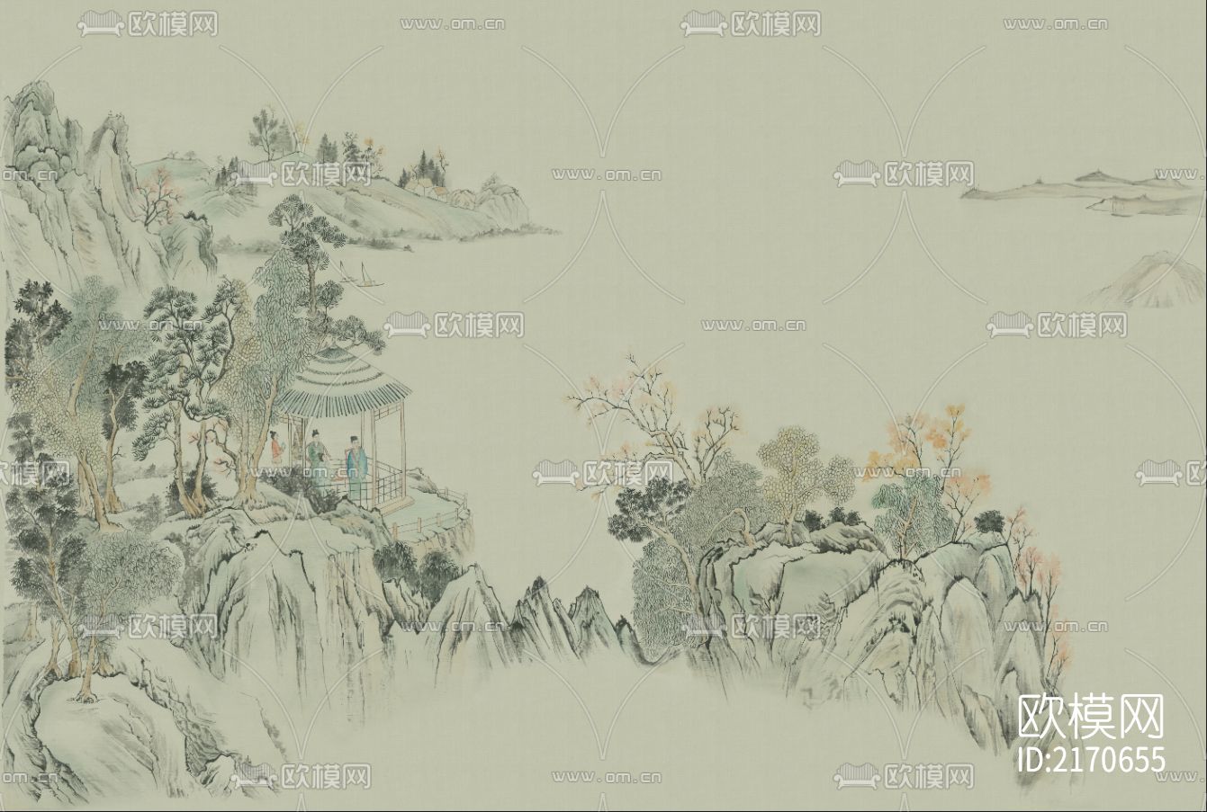 新中式壁纸