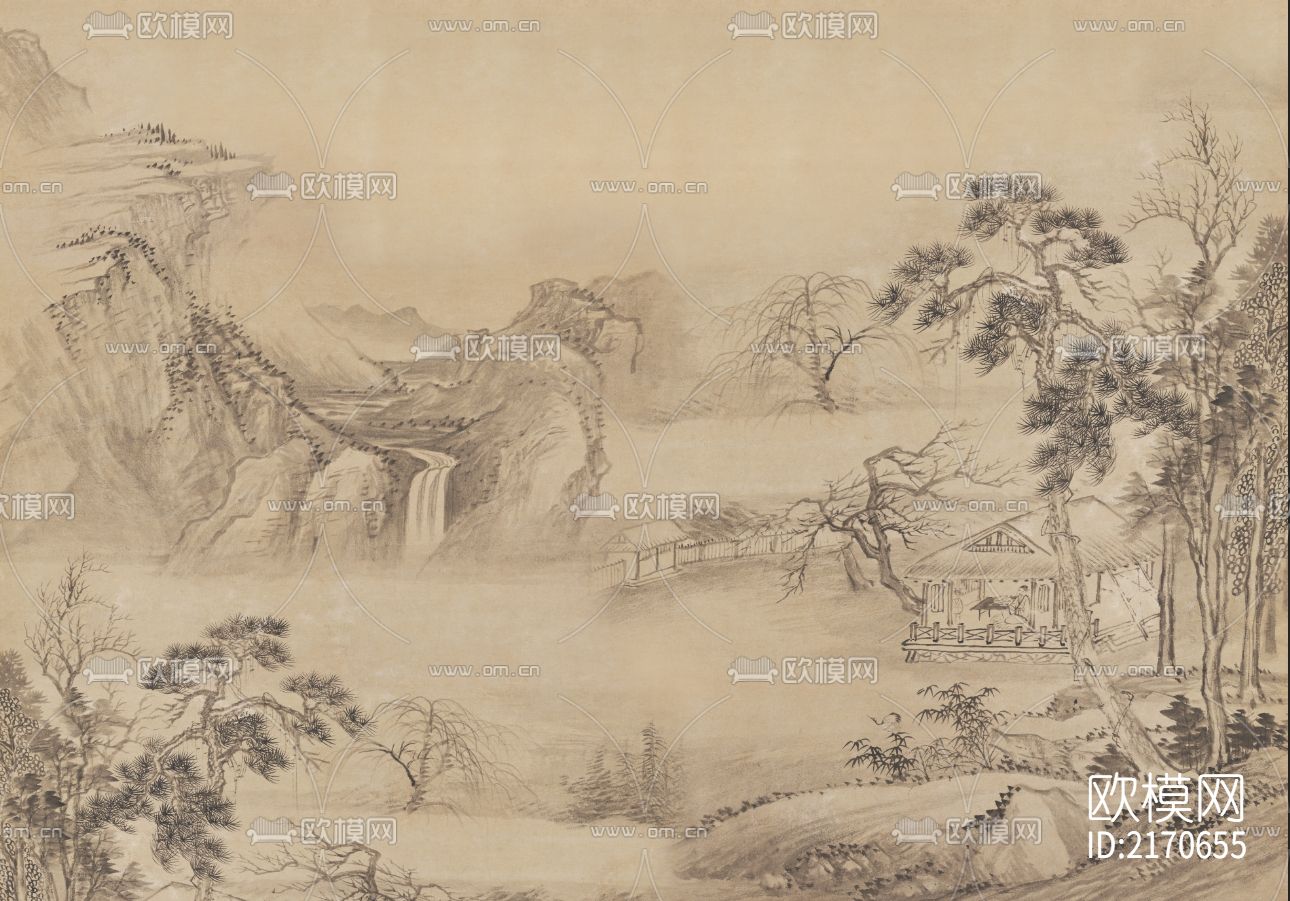 新中式壁纸