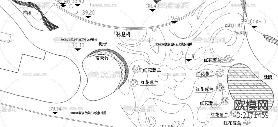 某風(fēng)景區(qū)規(guī)劃cad施工圖下載(渲染圖2)