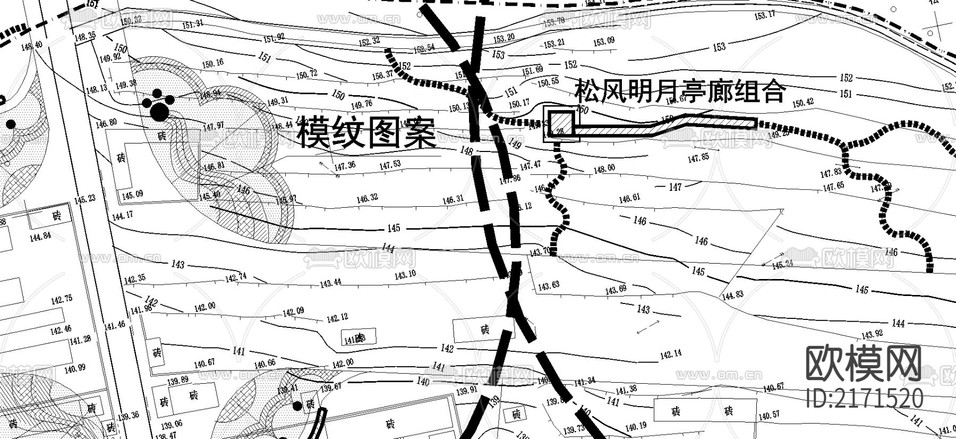 某風(fēng)景區(qū)總體規(guī)劃cad施工圖下載(渲染圖1)