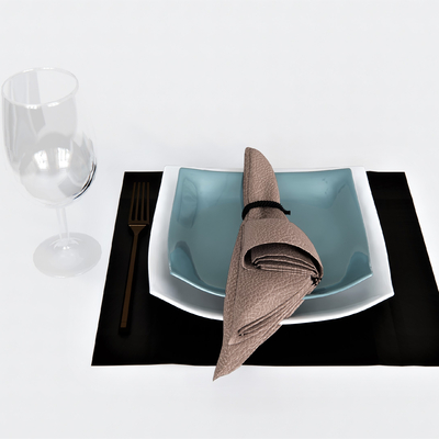  现代餐具盘子酒杯su模型 