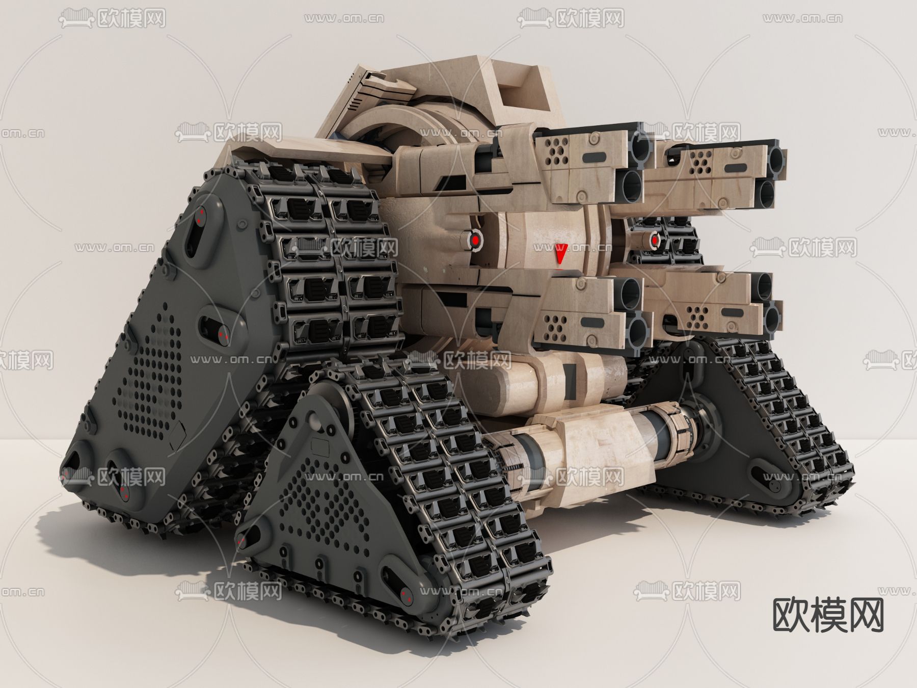 现代坦克3d模型下载