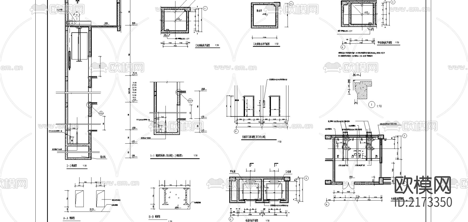 大学高层教学综合楼CAD施工图下载（渲染图3）