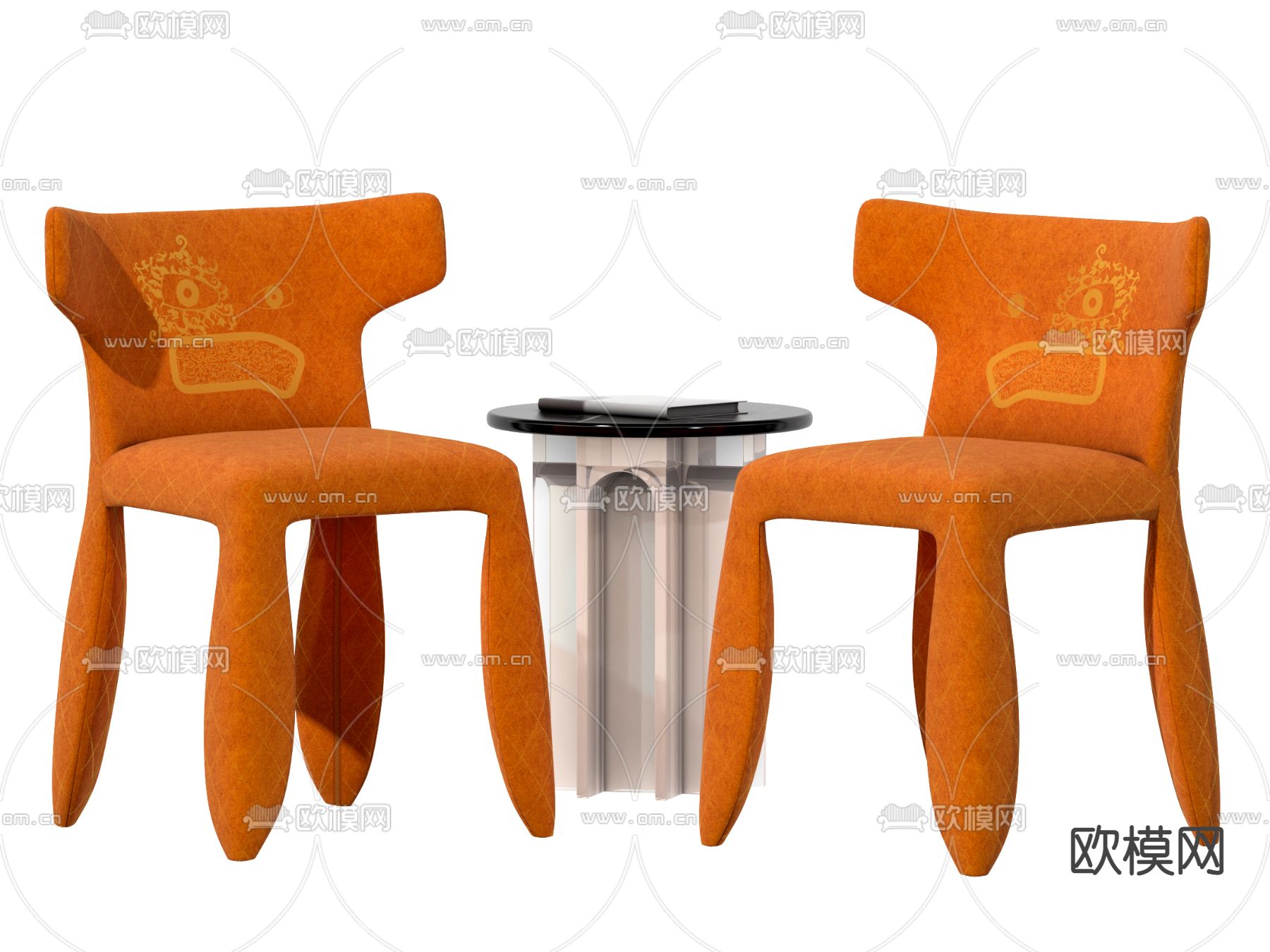 Moooi 椅子 休闲椅3d模型下载