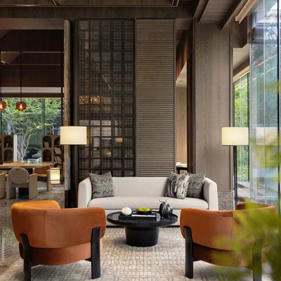 牧笛设计 售楼处洽谈区