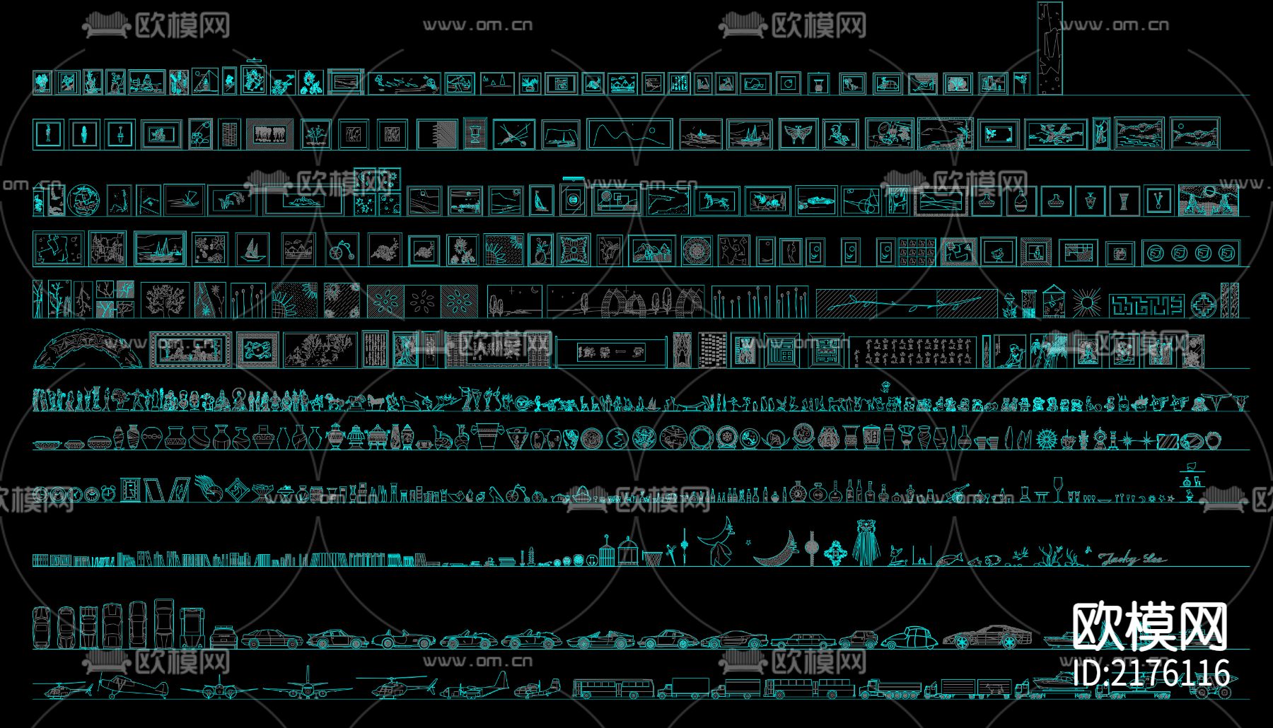 CCD专用cad图库下载（渲染图7）