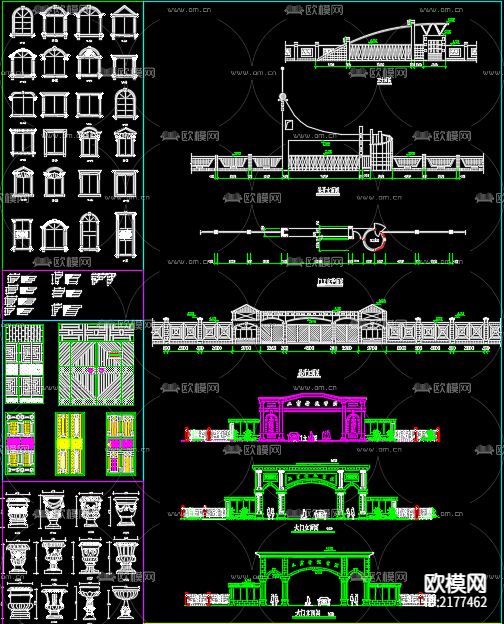 家具cad图库下载（渲染图9）
