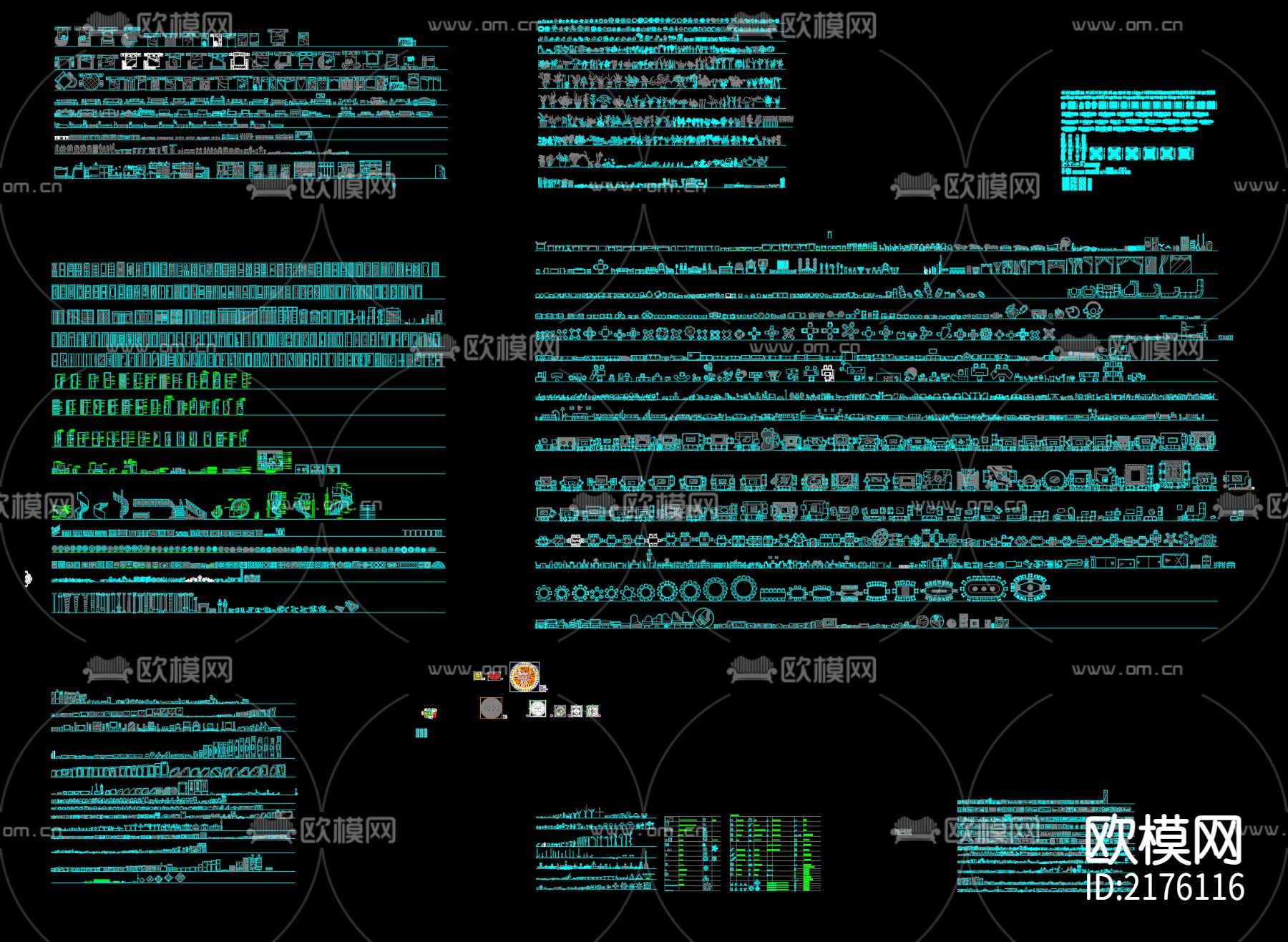 CCD专用cad图库下载（渲染图1）