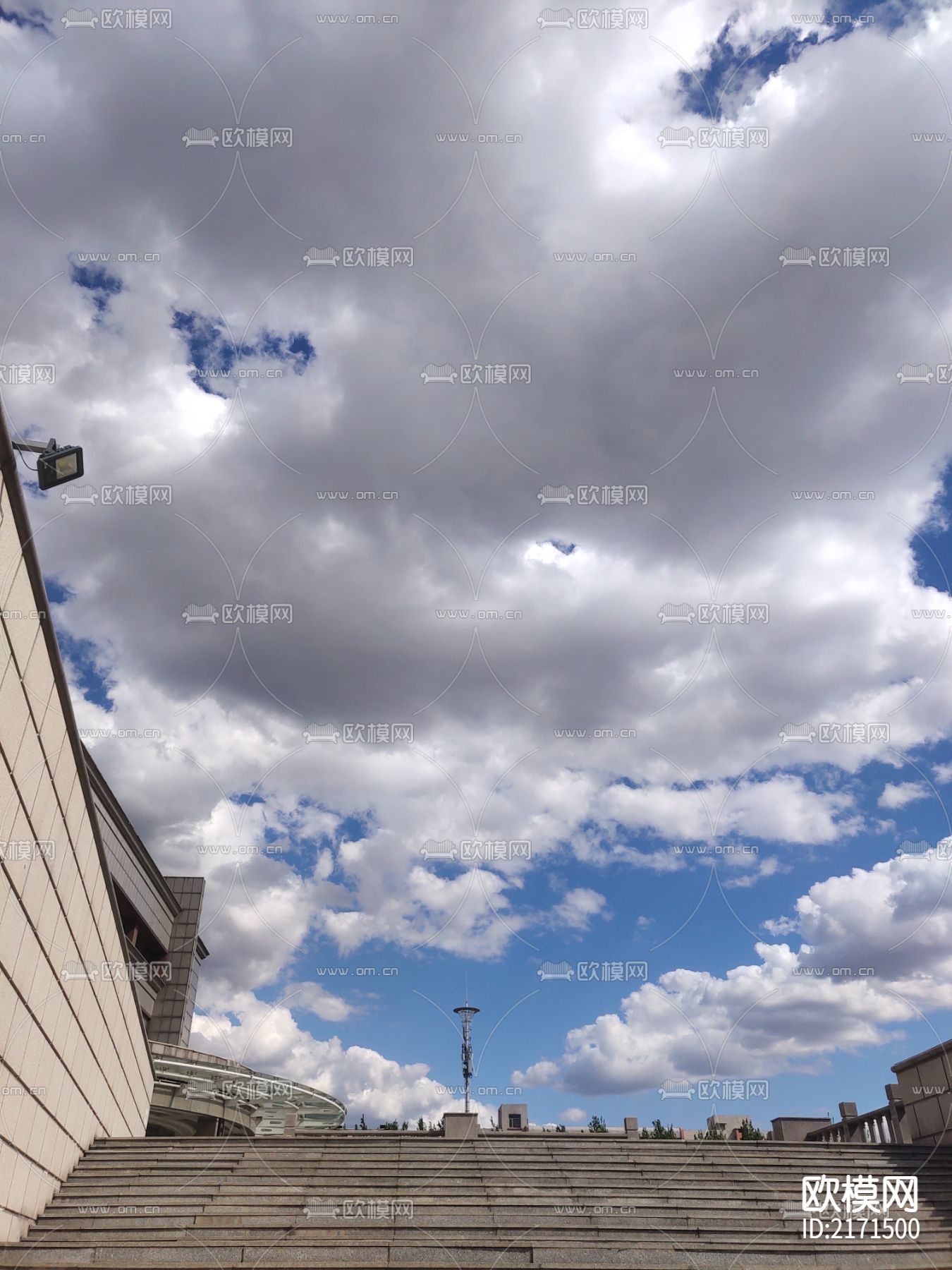 蓝天白云外景下载（渲染图2）