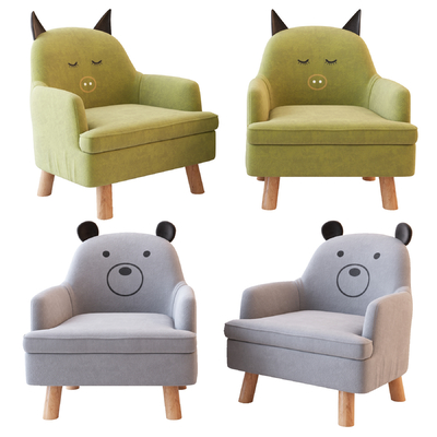  现代儿童沙发su模型 