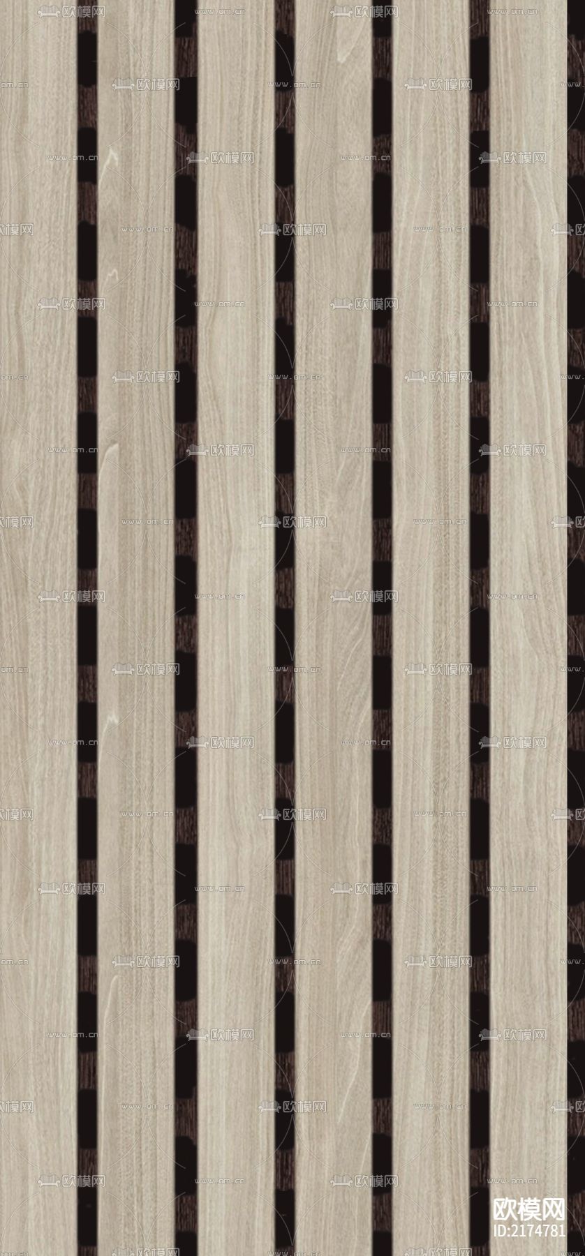 浅色木格栅板露台地板下载