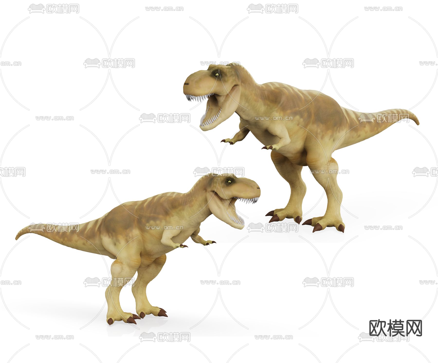 现代霸王龙3d模型下载