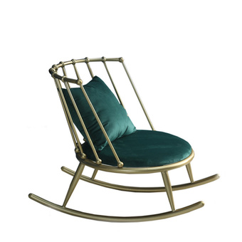 现代金属休闲摇椅3d模型