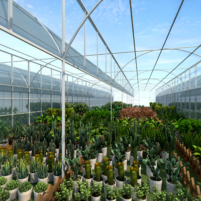 大棚盆栽3d模型