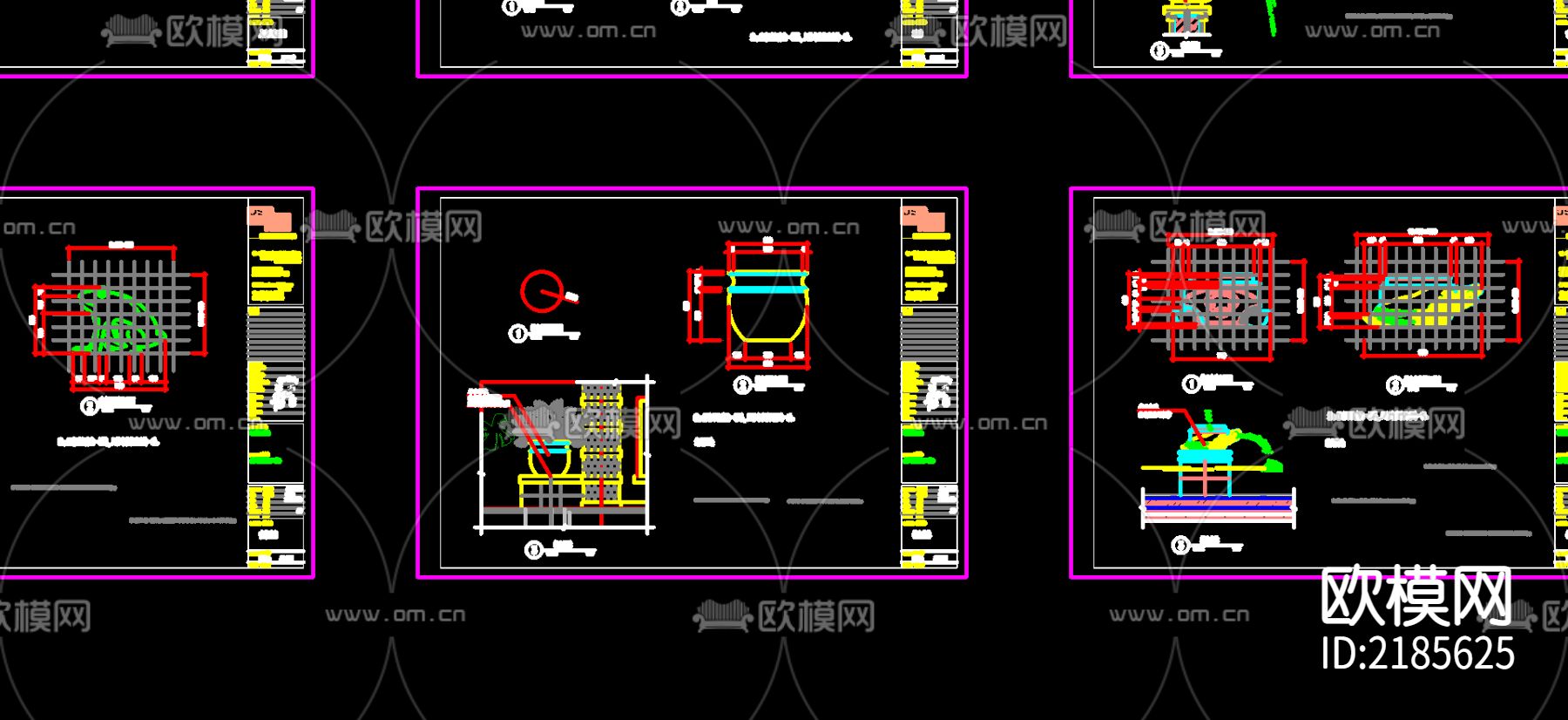 花坛大样图下载（渲染图2）