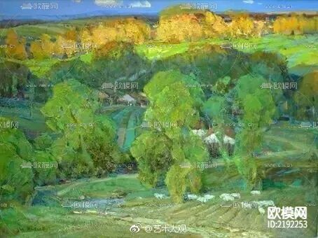 欧式壁画贴图下载（渲染图8）