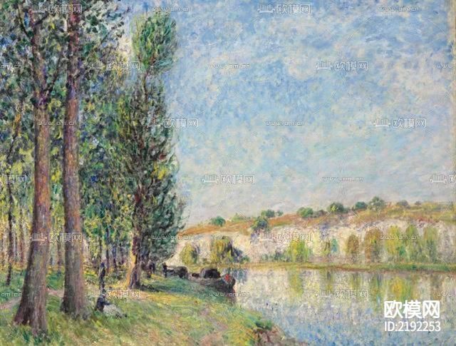 欧式壁画贴图下载（渲染图1）