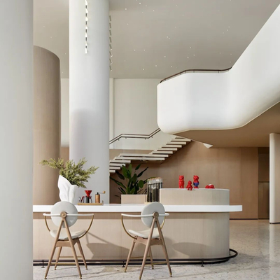 明德设计 售楼处洽谈区