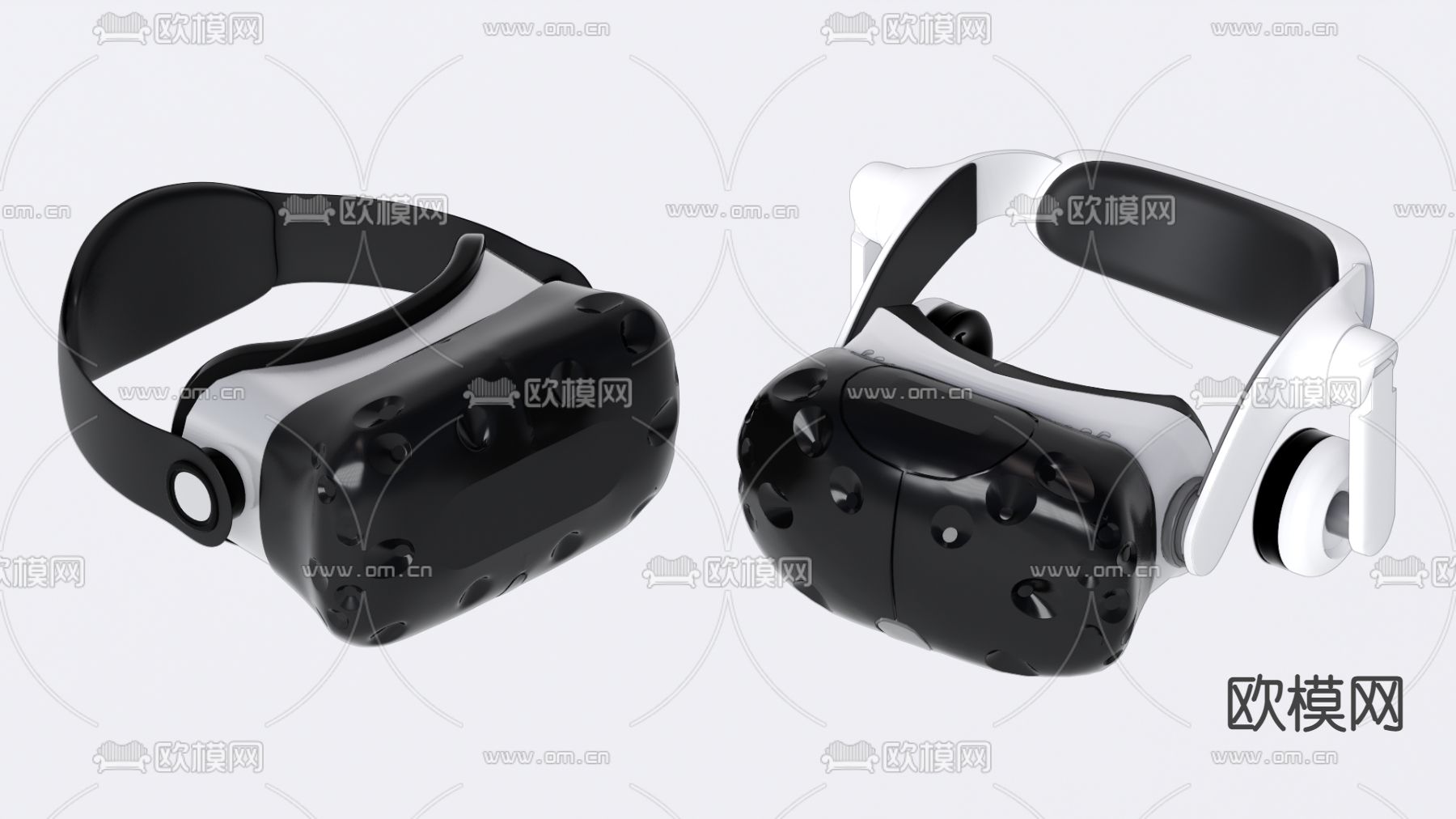 现代VR眼镜su模型