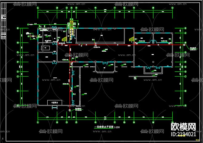 给排水CAD施工图