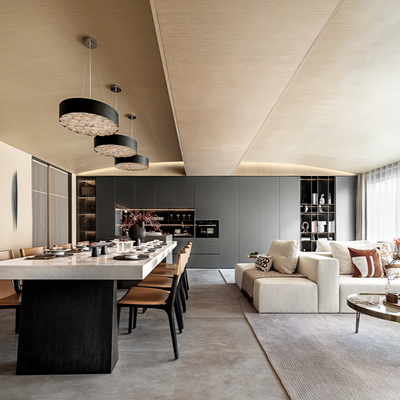 派尚设计 侘寂别墅大堂