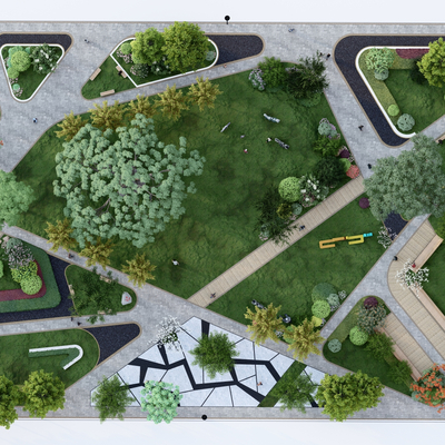 口袋公园景观设计