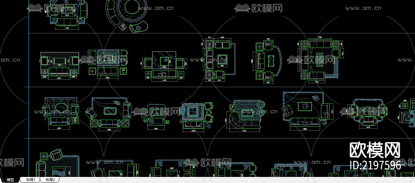室内装修cad图库下载（渲染图4）