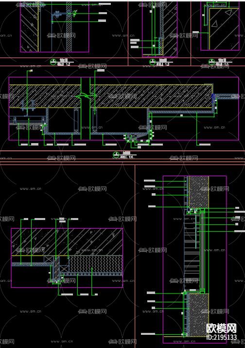 多功能厅CAD图纸下载（渲染图3）