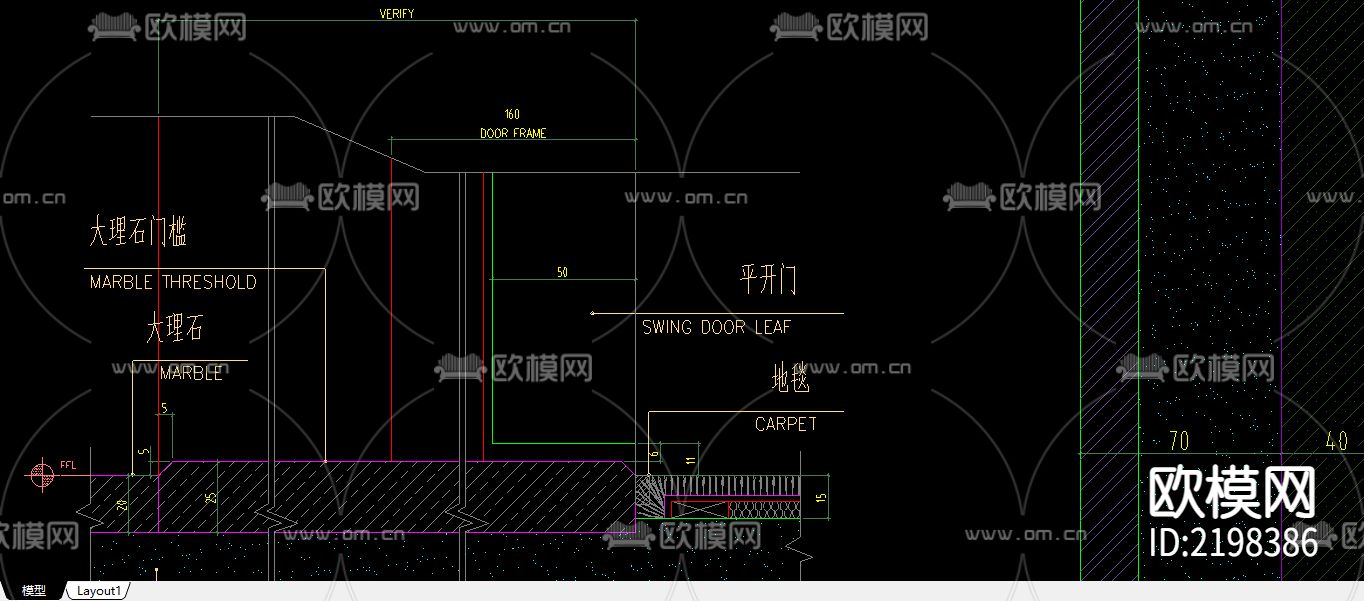 18个节点CAD深化图下载（渲染图2）