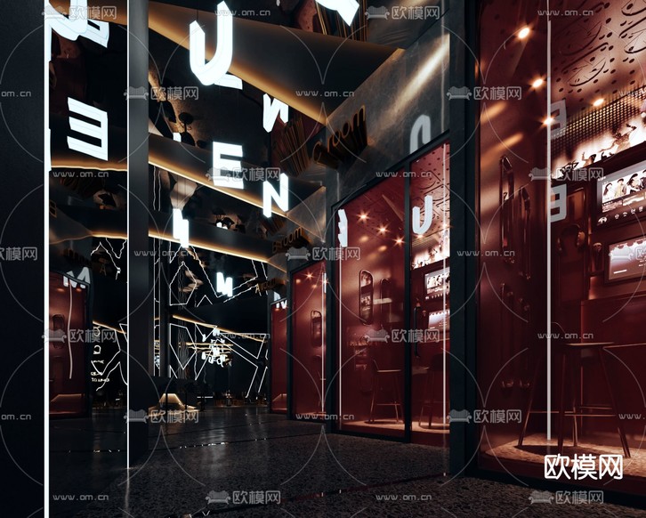 现代KTV3d模型下载