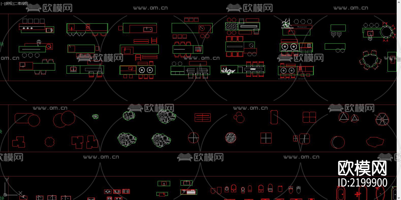 2022年CAD最新网红图库下载（渲染图3）