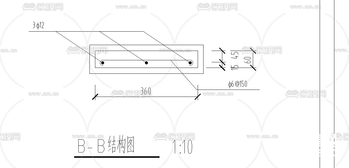 座凳大样图下载（渲染图4）