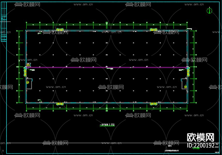 江苏舜邦新材料有限公司七个厂房给排水设计下载（渲染图4）