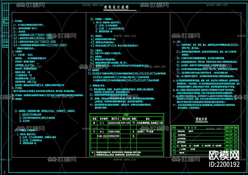 江苏舜邦新材料有限公司七个厂房给排水设计下载（渲染图2）