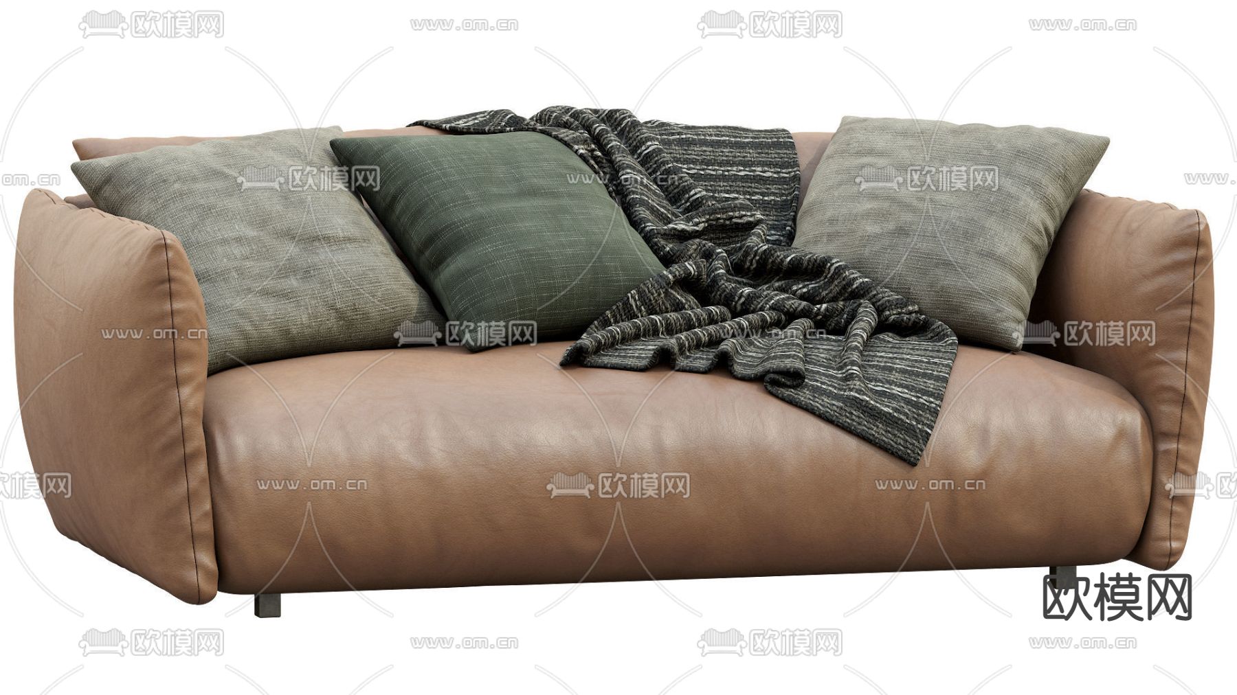 双人沙发3d模型下载