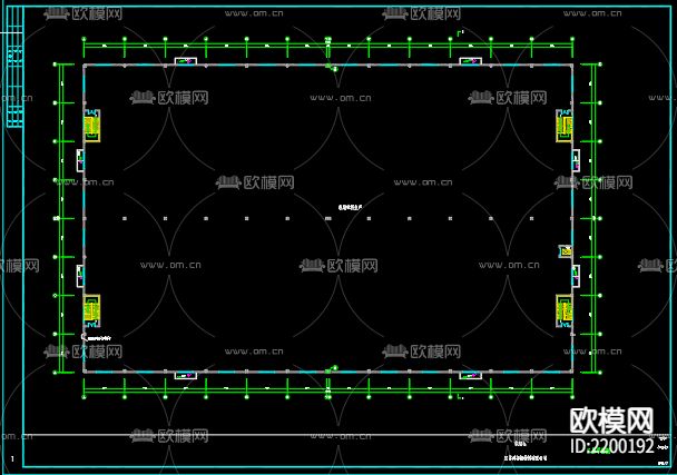 江苏舜邦新材料有限公司七个厂房给排水设计下载（渲染图3）