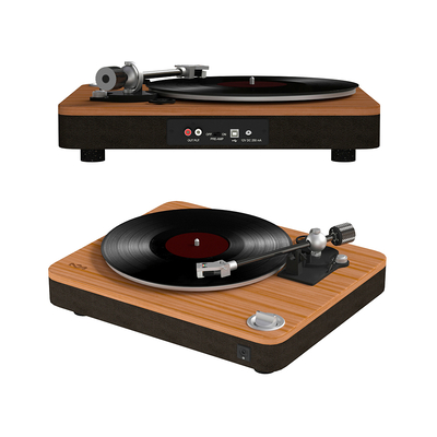  现代黑胶唱片机留声机su模型 