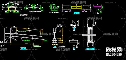粮食烘干房烘干房给排水cad施工图下载（渲染图4）