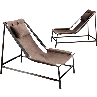  北欧躺椅su模型 