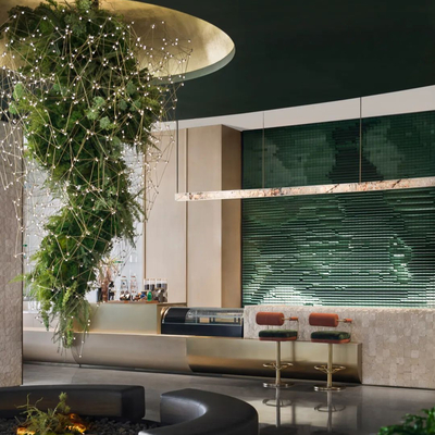 布鲁盟设计 售楼处水吧区