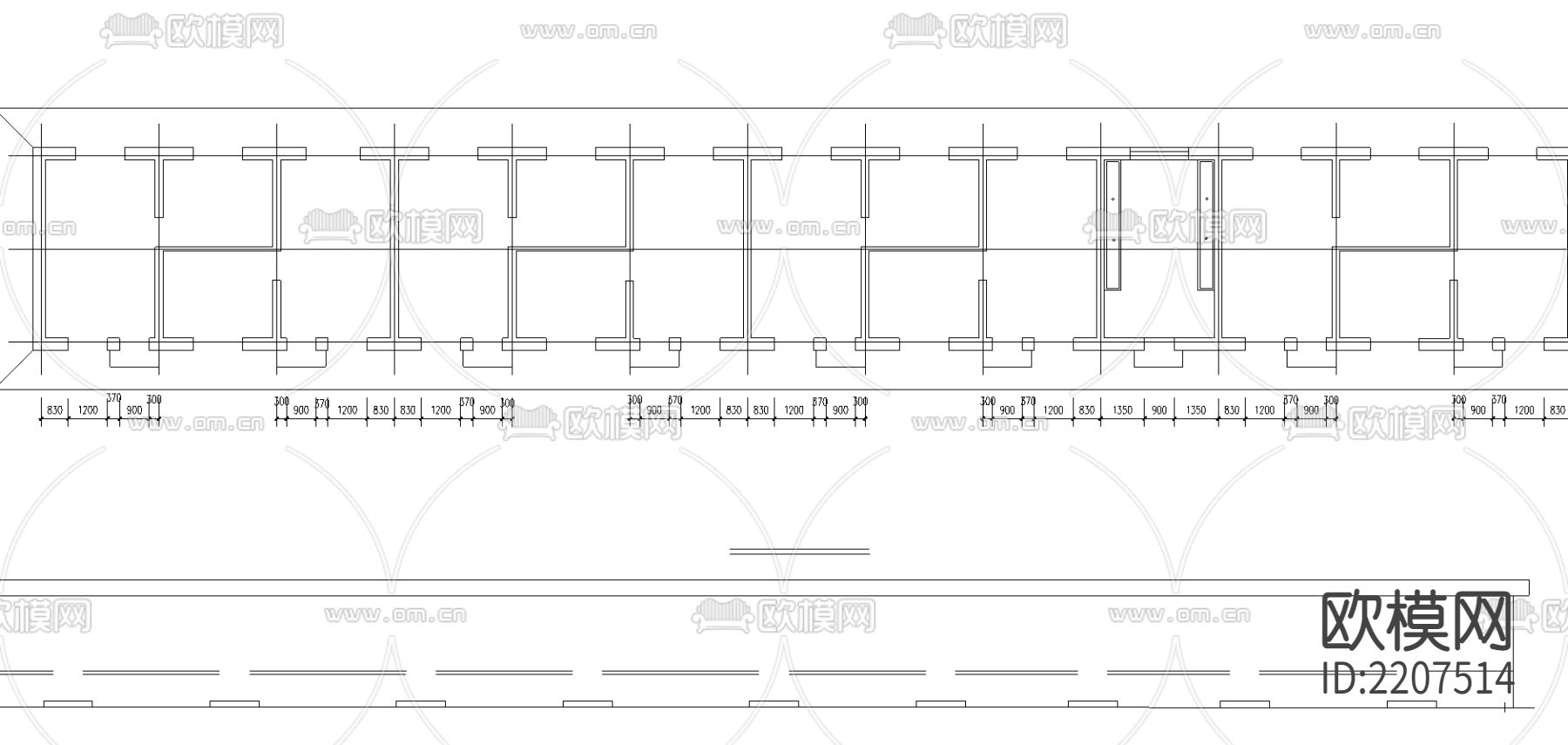 小三峡工程CAD施工图下载（渲染图2）
