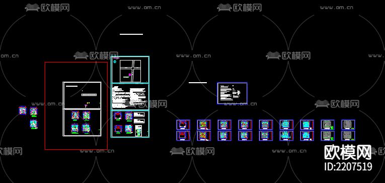 清育教育咨询服务有限公司CAD消防图下载（渲染图3）