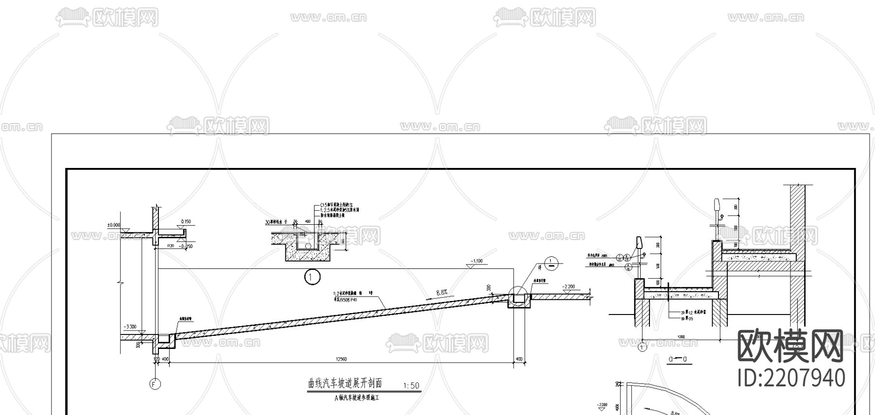 利安达综合大楼CAD施工图下载（渲染图6）