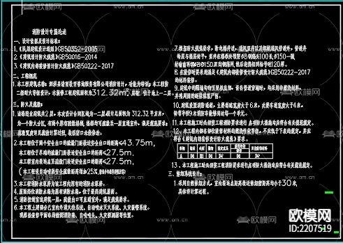 清育教育咨询服务有限公司CAD消防图下载（渲染图2）