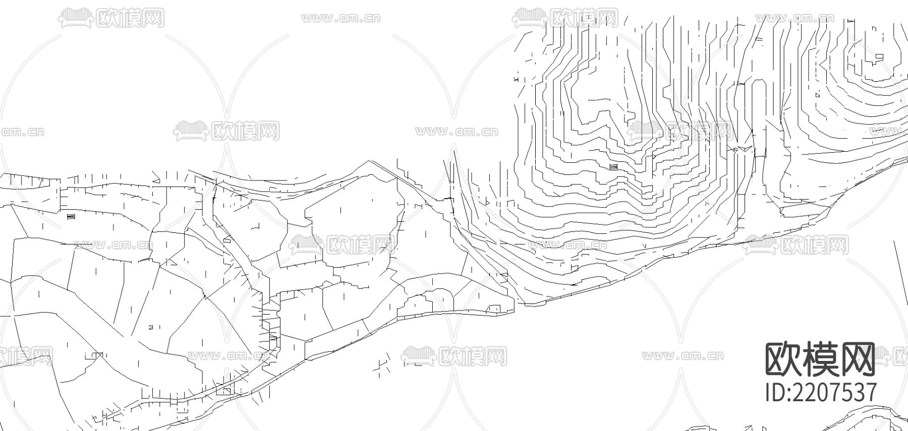 逸泉山庄总规划ad施工图下载（渲染图5）